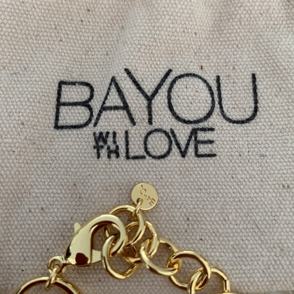 BaYou With Love Oval Chain Bracelet - Picture 3 of 3